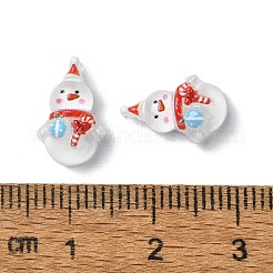 Кабошоны из смолы серии «Белое Рождество»&nbsp;CRES-Q006-02F