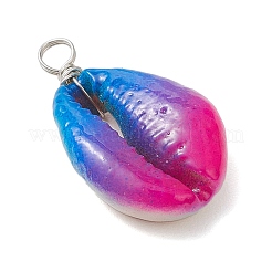 Подвески из натуральной ракушки каури&nbsp;PALLOY-JF04260-01