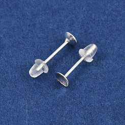 925 стерлинговое серебро&nbsp;STER-K183-15S-4mm