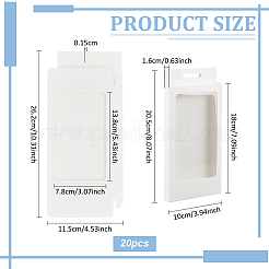 Бумажные коробки&nbsp;CON-WH0097-06