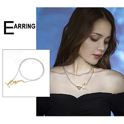 Застежки-тоглы из нержавеющей стали 304 с вакуумным покрытием pvd&nbsp;STAS-UN0016-18