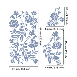 Трафареты для резки металла в стиле ретро из нержавеющей стали&nbsp;DIY-WH0242-298