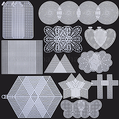24 шт. 11 стиля пластиковых холстов для самостоятельного изготовления&nbsp;DIY-CP0012-41