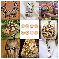 200 шт. деревянные пуговицы 8 стилей&nbsp;BUTT-TA0001-34