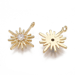 Латунь подвески&nbsp;X-KK-T038-378G