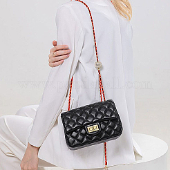 1 шт. регулируемая искусственная кожа с железными звеньями цепи для кошелька&nbsp;FIND-AN0001-18