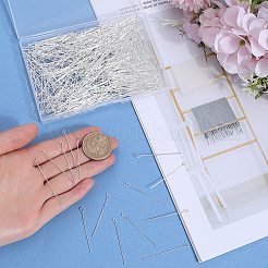 600 шт. Латунный штифт для глаз&nbsp;KK-SP0001-69C-S