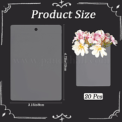 Прозрачные полиэтиленовые пакеты из пвх&nbsp;ABAG-WH0051-09