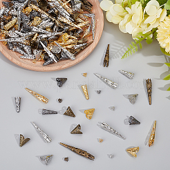 14 стиль железные колпачки для бусин&nbsp;IFIN-ME0001-24