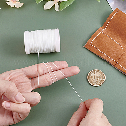 Вощеный шнур полиэстера&nbsp;YC-WH0018-01A