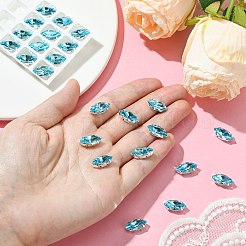 Пришивные чашки preciosa® maxima crystal&nbsp;LS-Y-PRC-SE15-60010-S