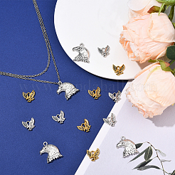 60шт 3 стиля подвески из сплава в тибетском стиле&nbsp;FIND-YW0007-26