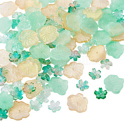 100 шт. 4 вида прозрачных стеклянных колпачков для запекания&nbsp;DGLA-TA0001-46