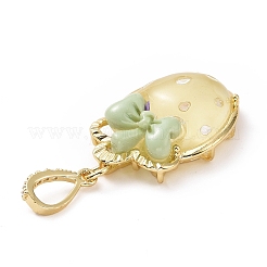 Подвески из непрозрачной смолы&nbsp;KK-G406-51G-02