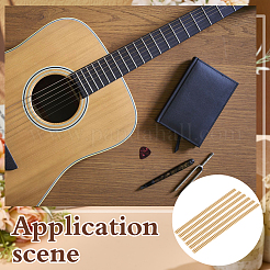 8 шт. деревянных полосок для украшения гитары&nbsp;FIND-WH0126-991