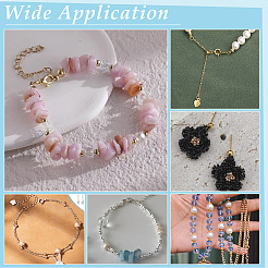 800 шт. 4-х видов проставочных бусин из нержавеющей стали 304&nbsp;STAS-UN0025-52