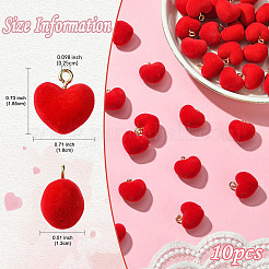 50 шт. подвески из флоксового акрила&nbsp;FIND-YW0007-11