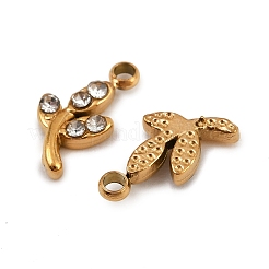 Нержавеющая сталь 304 с подвесками из стразов&nbsp;STAS-Z152-08G