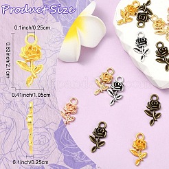 20 шт. 5 цвета подвески из сплава в тибетском стиле&nbsp;FIND-YW0008-50