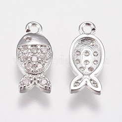 Латунные микро проложить кубического циркония подвески&nbsp;LS-KK-A144-059P