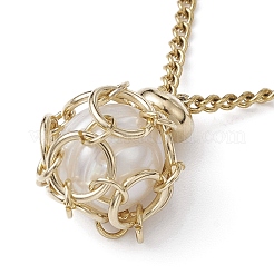 Ионное покрытие (ip) 304 нержавеющая сталь макраме мешочек пустой держатель камней&nbsp;NJEW-JN04415-01