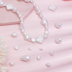 12 набор из 12-х видов бусин из АБС-пластика с имитацией жемчуга&nbsp;FIND-AR0005-25