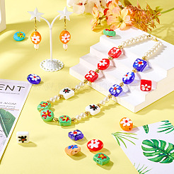 20шт 10 стиля ручной работы бусины лэмпворк&nbsp;LAMP-TA0001-48