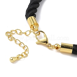 Изготовление ожерелья из нейлонового витого шнура толщиной 5 мм&nbsp;FIND-G096-01G-19