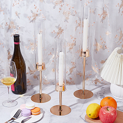 Железный подсвечник&nbsp;AJEW-WH0308-765