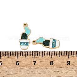 Подвески из нержавеющей стали 304 с эмалью&nbsp;STAS-C137-03A-G