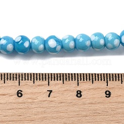 Бусины лэмпворк &nbsp;LAMP-D002-6mm-01G