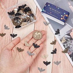 80 шт. 4 цвета подвески из сплава в тибетском стиле&nbsp;FIND-SC0004-93