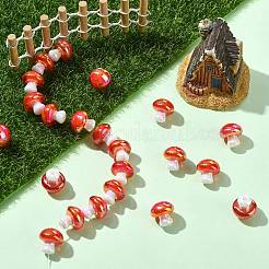 50 шт. Непрозрачные акриловые бусины&nbsp;OACR-CJ0002-59