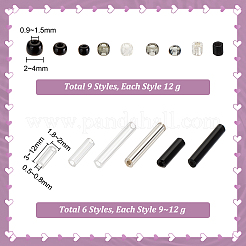 15 стиль стеклянные круглые бусины и стеклярус&nbsp;SEED-PH0001-86