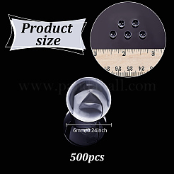 500шт стеклянная бусина&nbsp;GLAA-NB0001-81