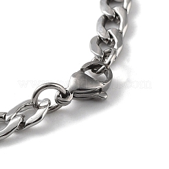 Ожерелье с эмалированной подвеской из нержавеющей стали 201&nbsp;LS-NJEW-K253-20P