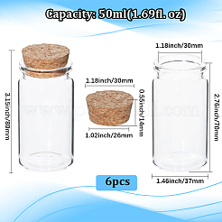 Стеклянная банка стеклянные бутылки шарик контейнеры&nbsp;AJEW-SP0003-91A