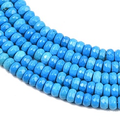 Бусины из натурального магнезита&nbsp;G-Z143-F01-01A