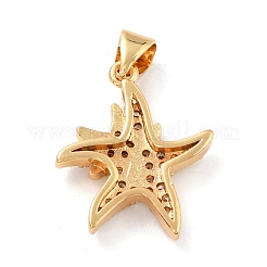 Латунные микропаве прозрачные подвески с фианитом&nbsp;ZIRC-L100-068G