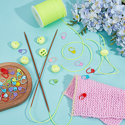 30 шт. экологически чистый АБС-пластиковый держатель для маркеров для вязания крючком&nbsp;IFIN-SC0001-96B