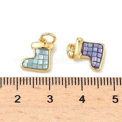 Латунь эмаль подвески&nbsp;KK-H534-07G