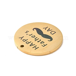 Подвески из нержавеющей стали 304 на тему дня отца&nbsp;LS-STAS-E171-02G