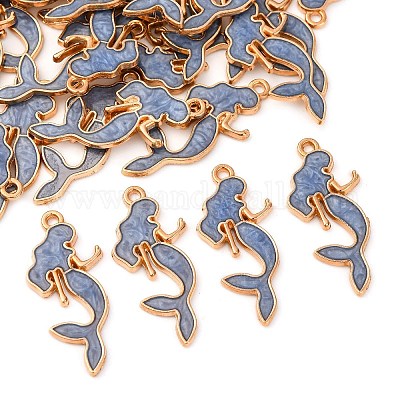 Подвески из эмали и сплава&nbsp;ENAM-N054-021F-1