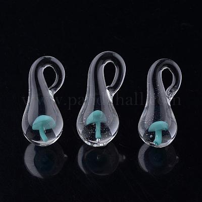 Подвески ручной работы стеклянные бусины LAMP-Q028-12B-1