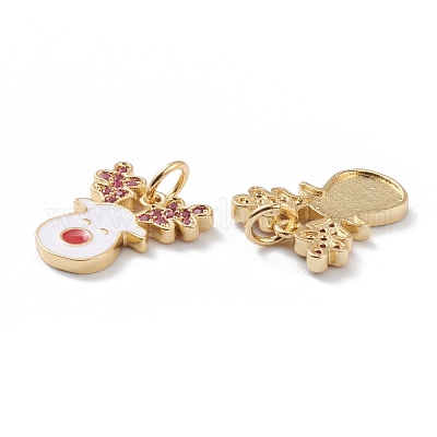 Кулоны из латуни&nbsp;ZIRC-Z008-15G-1