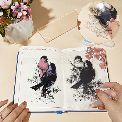 Прозрачные силиконовые штампы&nbsp;DIY-WH0504-68A-1