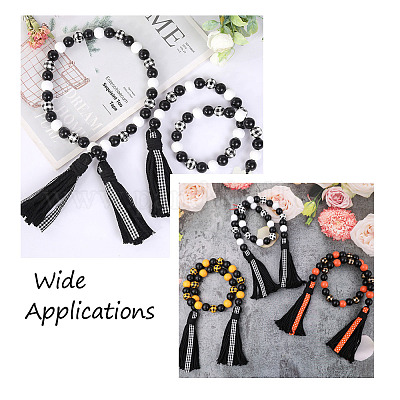 Натуральные деревянные бусы&nbsp;WOOD-TAC0010-05A-1