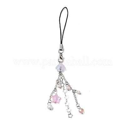 Мобильные ремни из стекла и акрила&nbsp;HJEW-SW00079-04-1