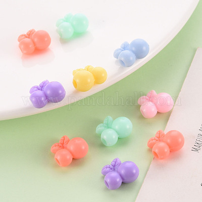 Непрозрачные акриловые бусины&nbsp;TACR-S154-42D-1