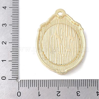 Сеттинги для кулона (кабошонов)&nbsp;LS-KK-V005-01G-01-1